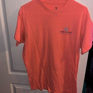 Simply Southern Coral Tee